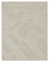 Blake 8x10 Hand-Knotted Ivory Mix Cut Pile — created with Imersian