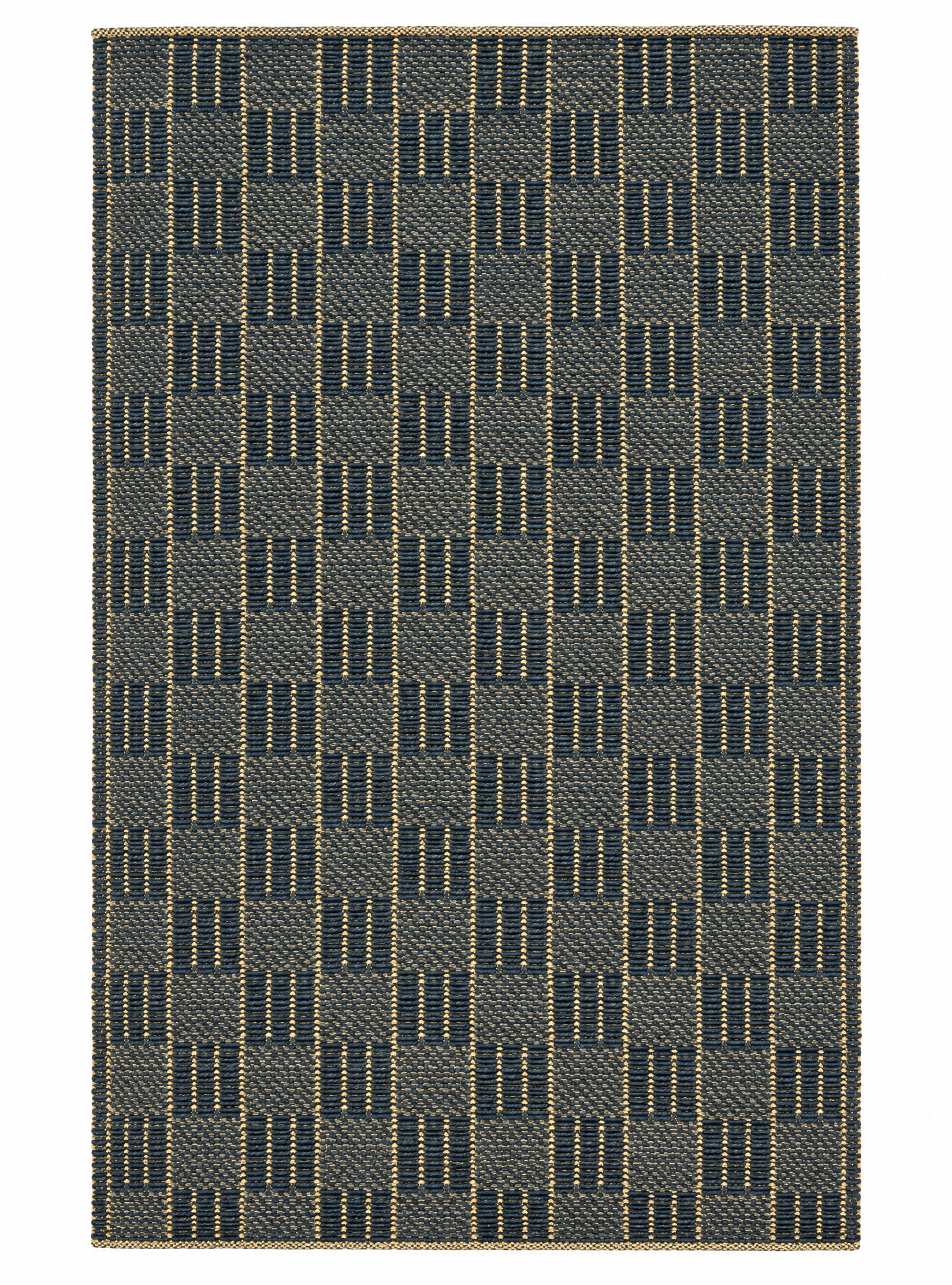 Selma Hacker 5.9x7.9 Jute Box Design Rug — created with Imersian
