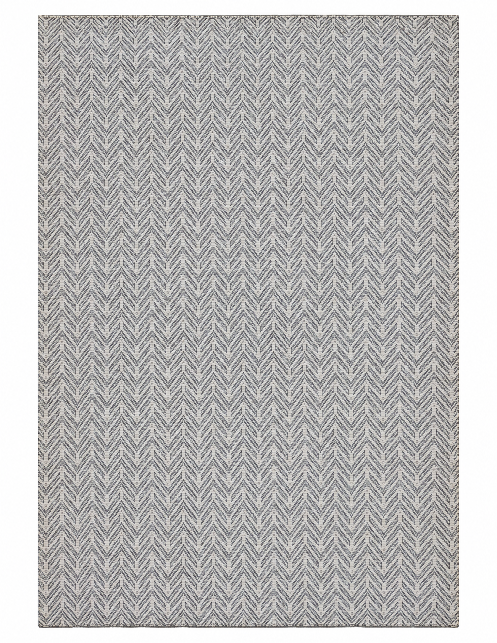 Mitchell Pritchett 7.9x10 Handwoven Ivory & Grey Jacquard Durrie — created with Imersian