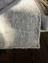 Strata 3.3x13 Handwoven Viscose Silver and White Runner | Banana Manor Rug Factory Outlet