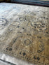 Susan Banks 9x12 Hand-Knotted Tan & Grey Oushak | Banana Manor Rug Factory Outlet