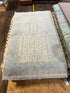 The Ghost 3.0x5.2 Hand-Knotted Cream and Blue Oushak | Banana Manor Rug Factory Outlet