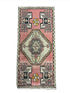 Vintage 1.7x3.8 Turkish Oushak Rust and Gray Small Rug | Banana Manor Rug Factory Outlet