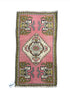 Vintage 1.9x3.2 Turkish Oushak Dark Pink Small Rug | Banana Manor Rug Factory Outlet