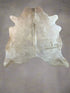 White 5.7x5.8 Small Cowhide Rug | Banana Manor Rug Factory Outlet