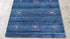 3x4.9 Blue Handwoven Gabbeh Rug | Banana Manor Rug Factory Outlet