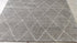 Ignatious 6x9.3 Grey and White Hand-Knotted Rug | Banana Manor Rug Company