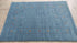 4x5.9  Blue/Beige Handwoven Gabbeh Rug
