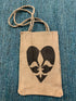 New Orleans Artist Handwoven Jute Wine Bag/Catch-All | Banana Manor Rug Company