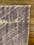 'Mike' Hand Knotted High Low Rug - Light Purple