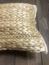 Audubon Blonde Jute Soumak Pillow | Banana Manor Rug Company
