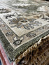 Adele 9x12 Green & Ivory Oushak | Banana Manor Rug Factory Outlet