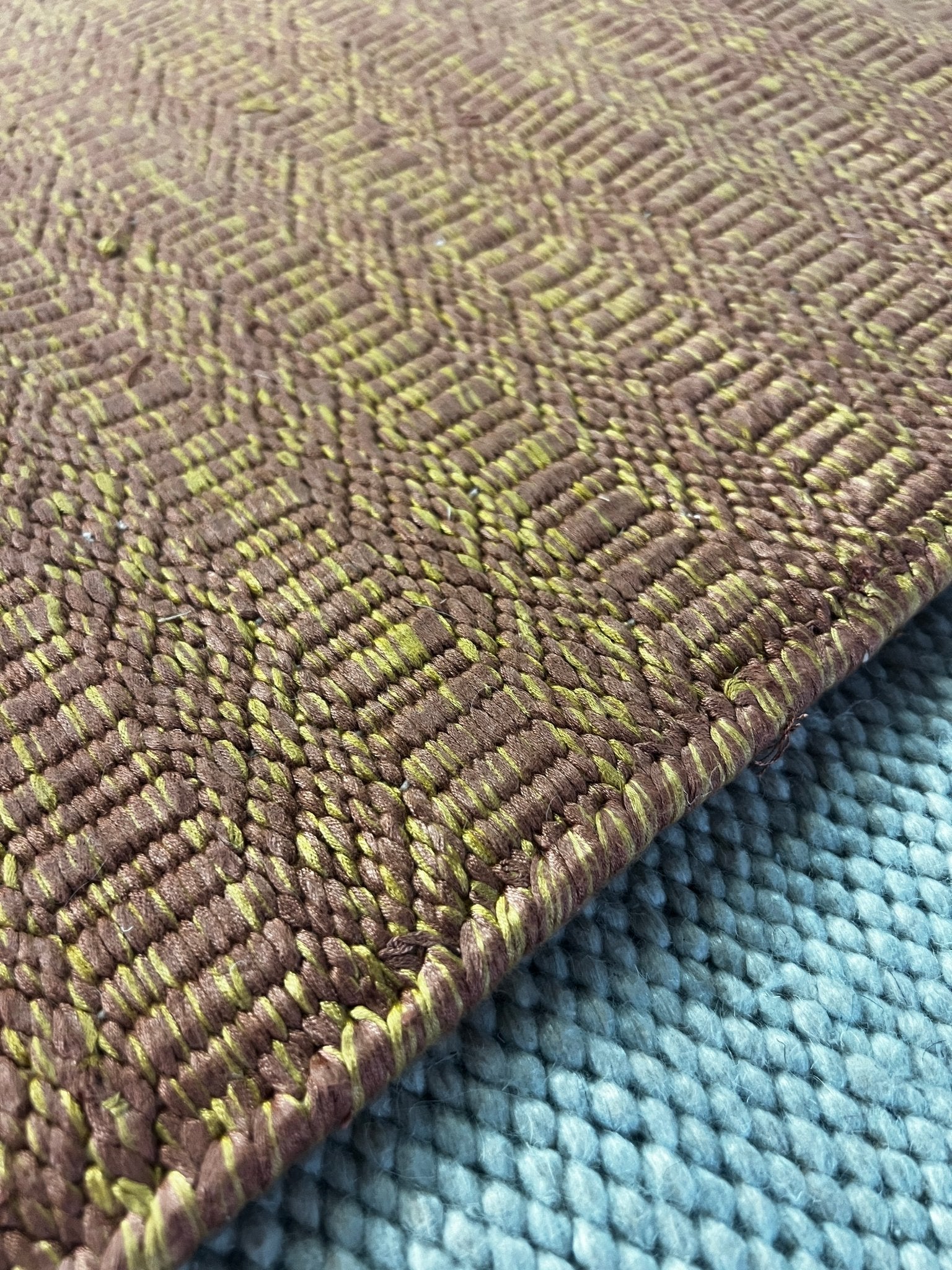 Alessandro 5.6x10.3 Handwoven Pet Durrie | Banana Manor Rug Factory Outlet