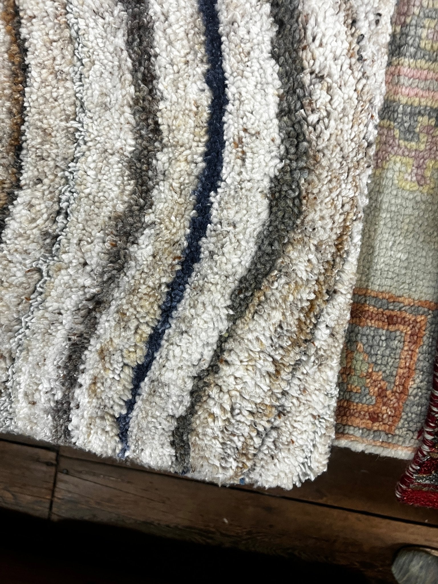 Allen Toussaint 2x2.6 Handwoven Wool Rug | Banana Manor Rug Factory Outlet