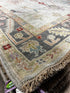 Anabelle 6x9 Light Grey Hand-Knotted Oushak Rug | Banana Manor Rug Factory Outlet
