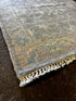 Anne-Sophie 2.9x9.9 Hand-Knotted Grey & Silver Turkish Oushak | Banana Manor Rug Factory Outlet