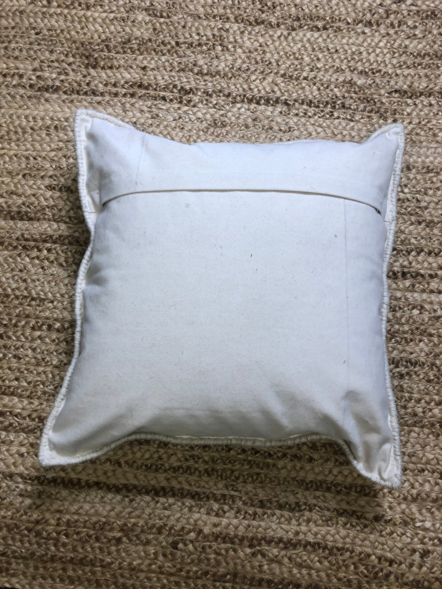 Anomolly Blue, Grey, and White Pillow | Banana Manor Rug Company