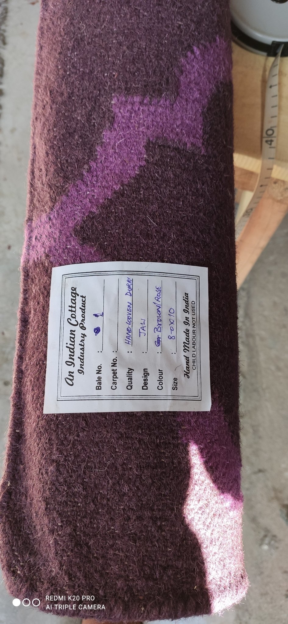 Arabian Nights 8x10 Handwoven Durrie | Banana Manor Rug Company