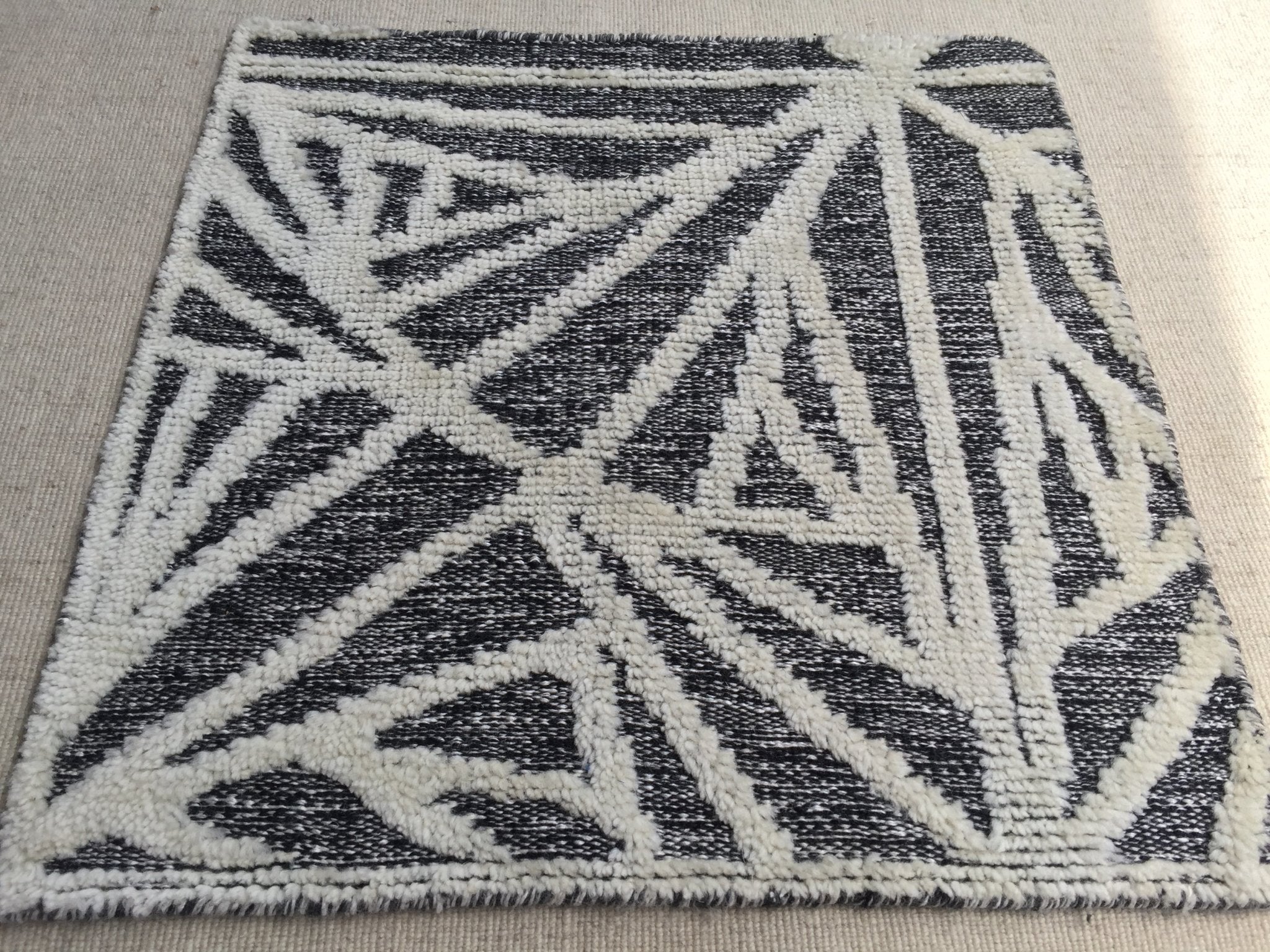 Atlas Mountains Rug Atlas Mountains Valley Map Hand-Knotted Wool Rug – Banana Manor Rug ...