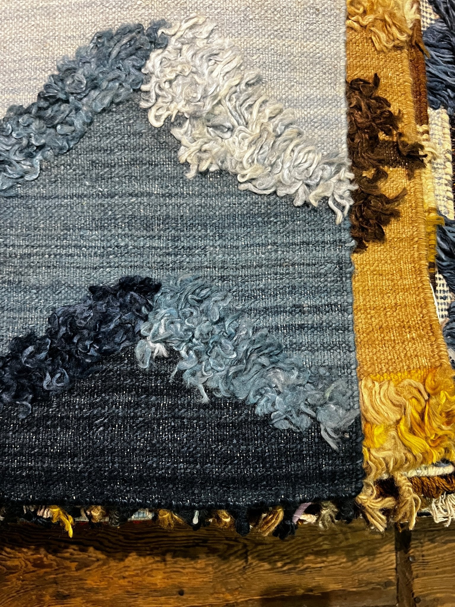 Aunt Clara 5x8 Handwoven Durrie | Banana Manor Rug Factory Outlet