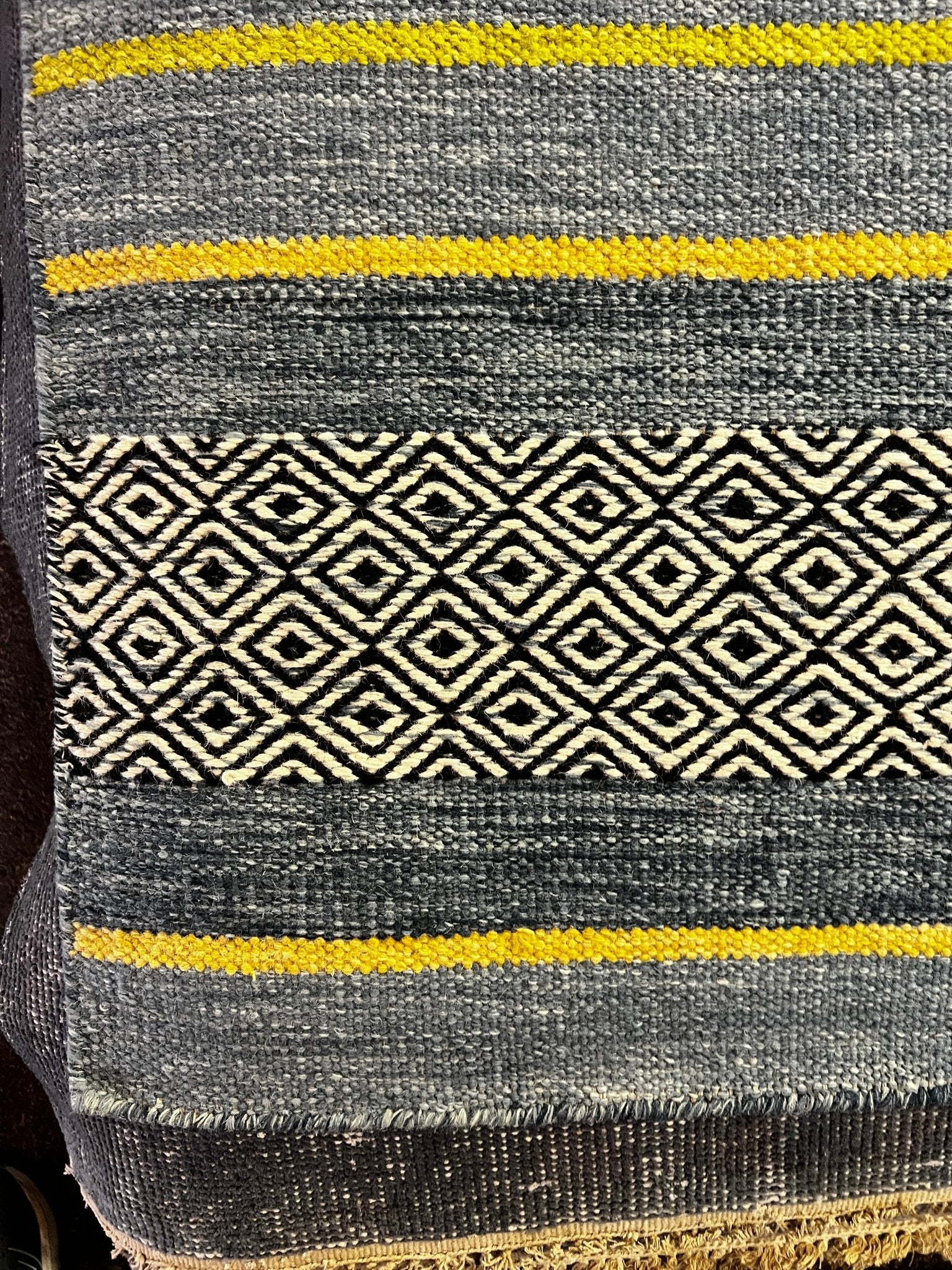 Avenue Pub 6x9 Handwoven Blue Mix Stripe | Banana Manor Rug Factory Outlet