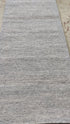 Balthazar Smith 2.6x8.3 Grey and Natural Handwoven PET Yarn Runner | Banana Manor Rug Company