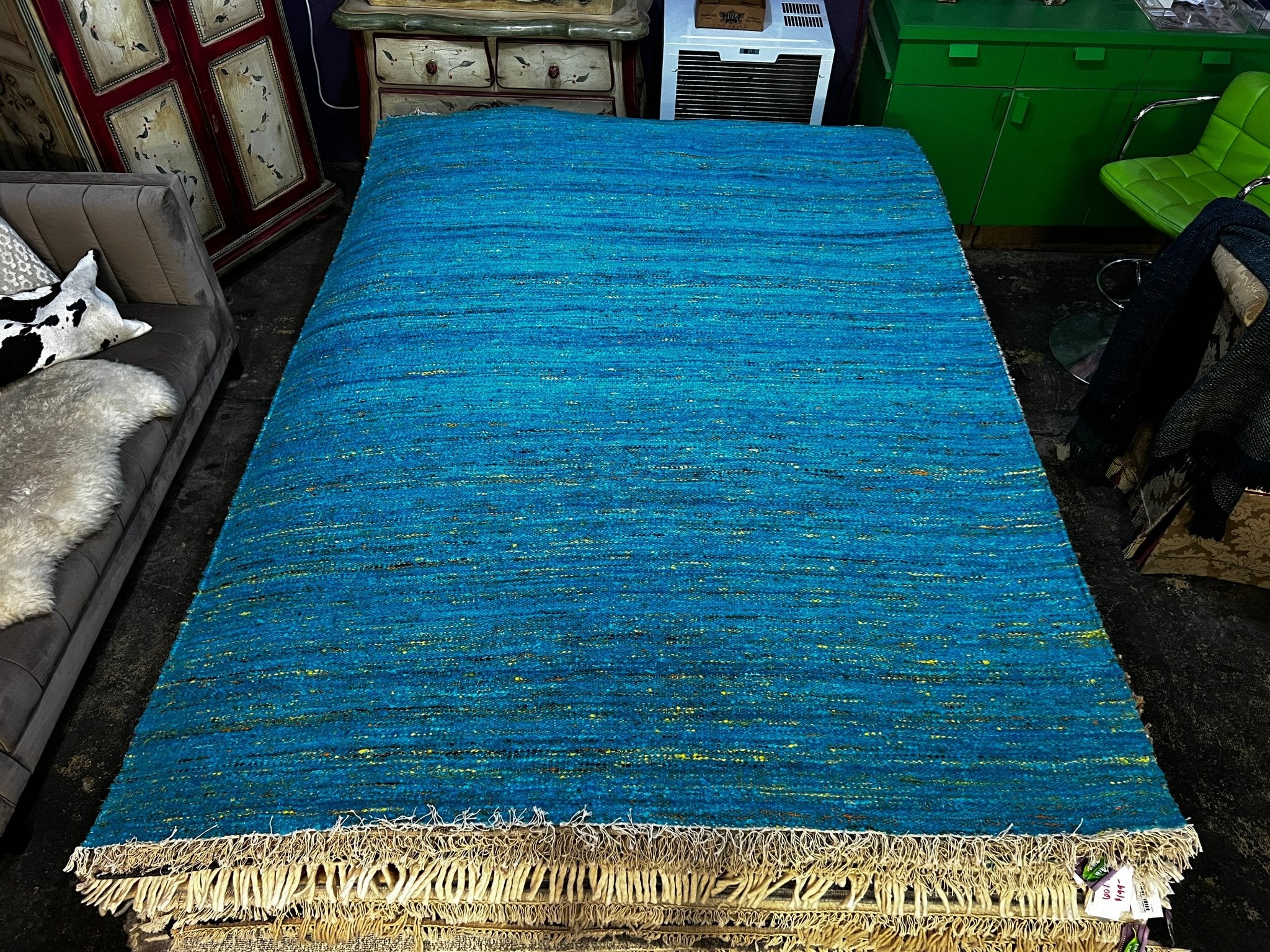 Beall 6x9 Handwoven Sari Silk Rug (multiple colors available) | Banana Manor Rug Factory Outlet