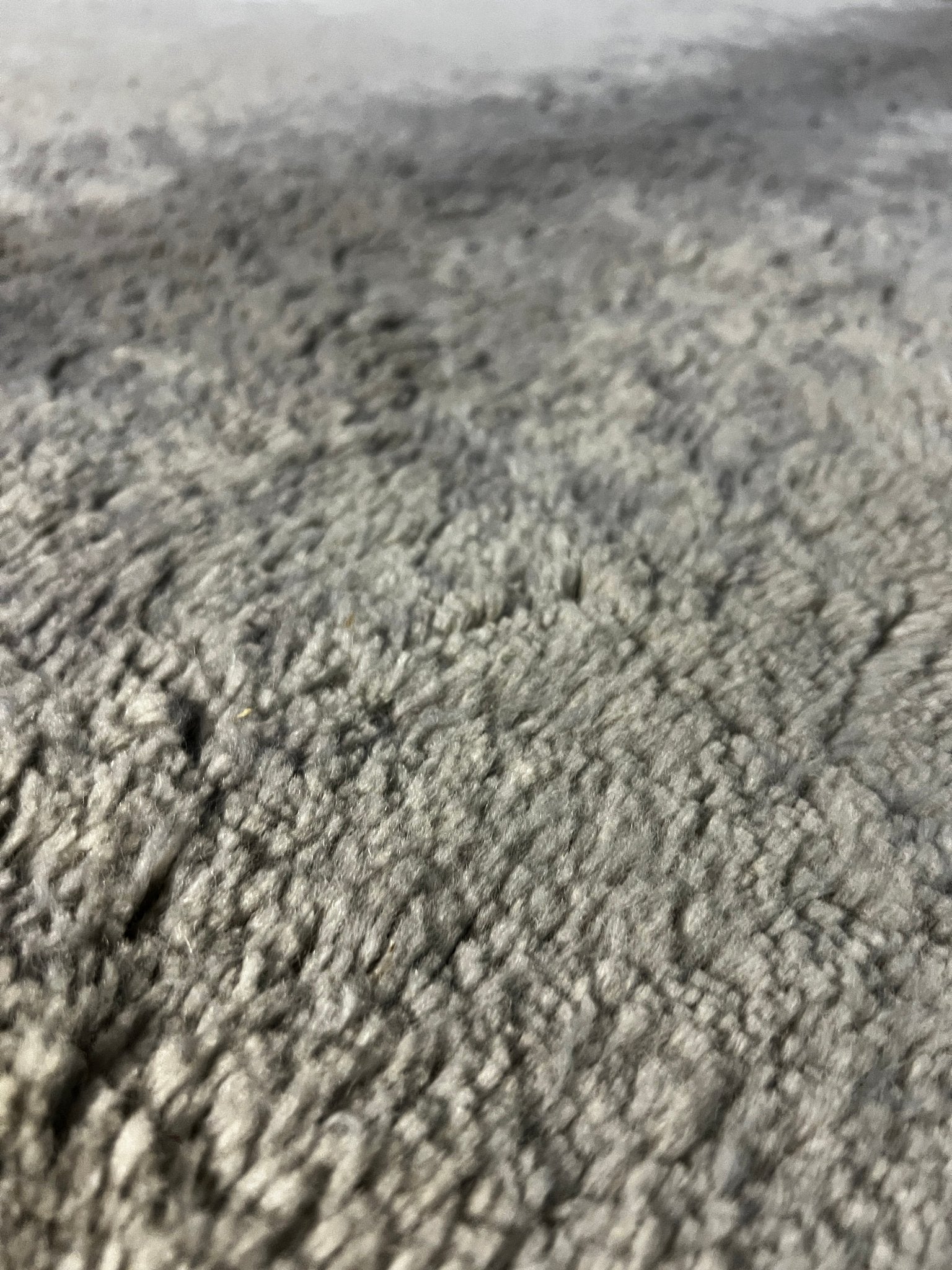 Ben Geller 3x5 Hand-Knotted Grey Abstract | Banana Manor Rug Factory Outlet