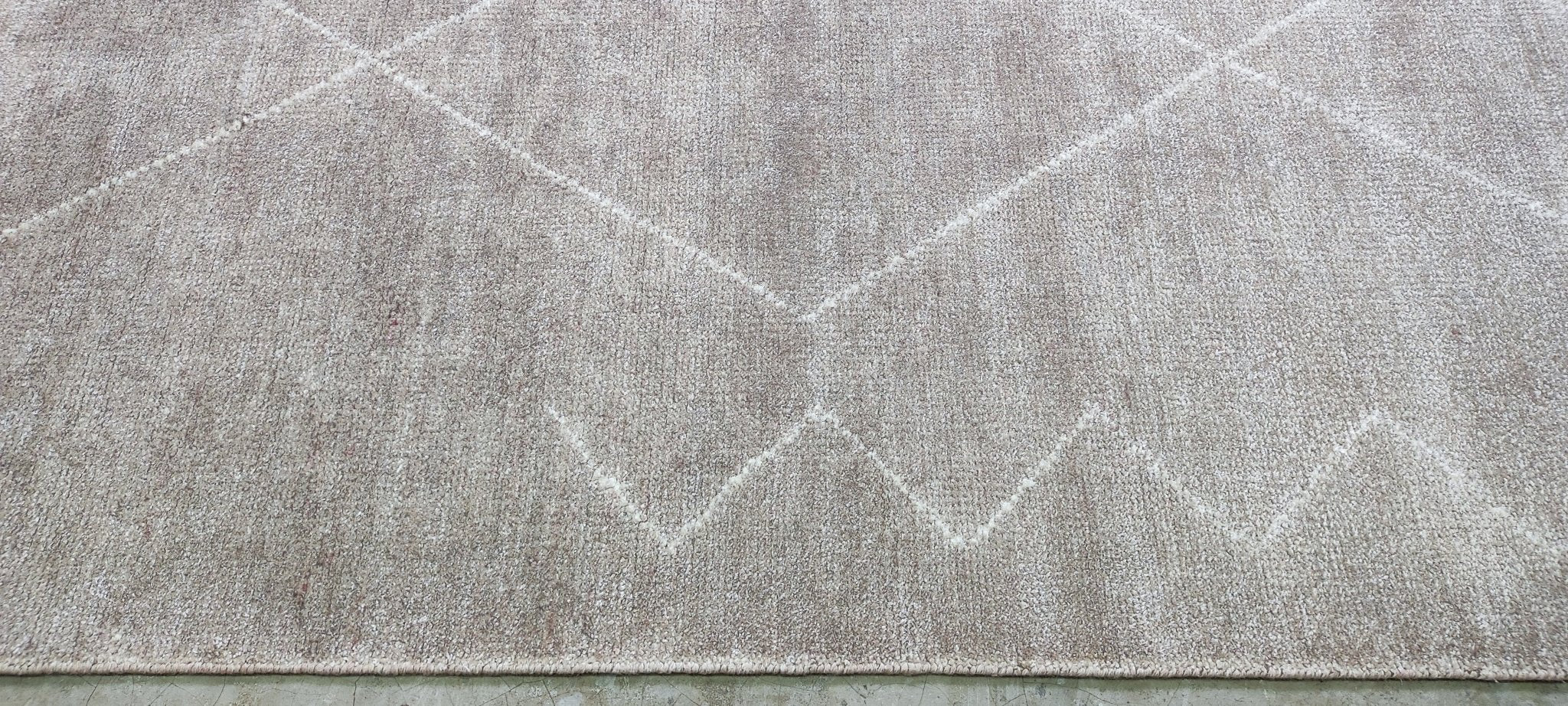 Benedetto 4.9x6.6 Handwoven Blended Pattern Durrie | Banana Manor Rug Factory Outlet