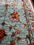 Benesh Teal Afghani Oushak Runner 2.9x8 | Banana Manor Rug Company