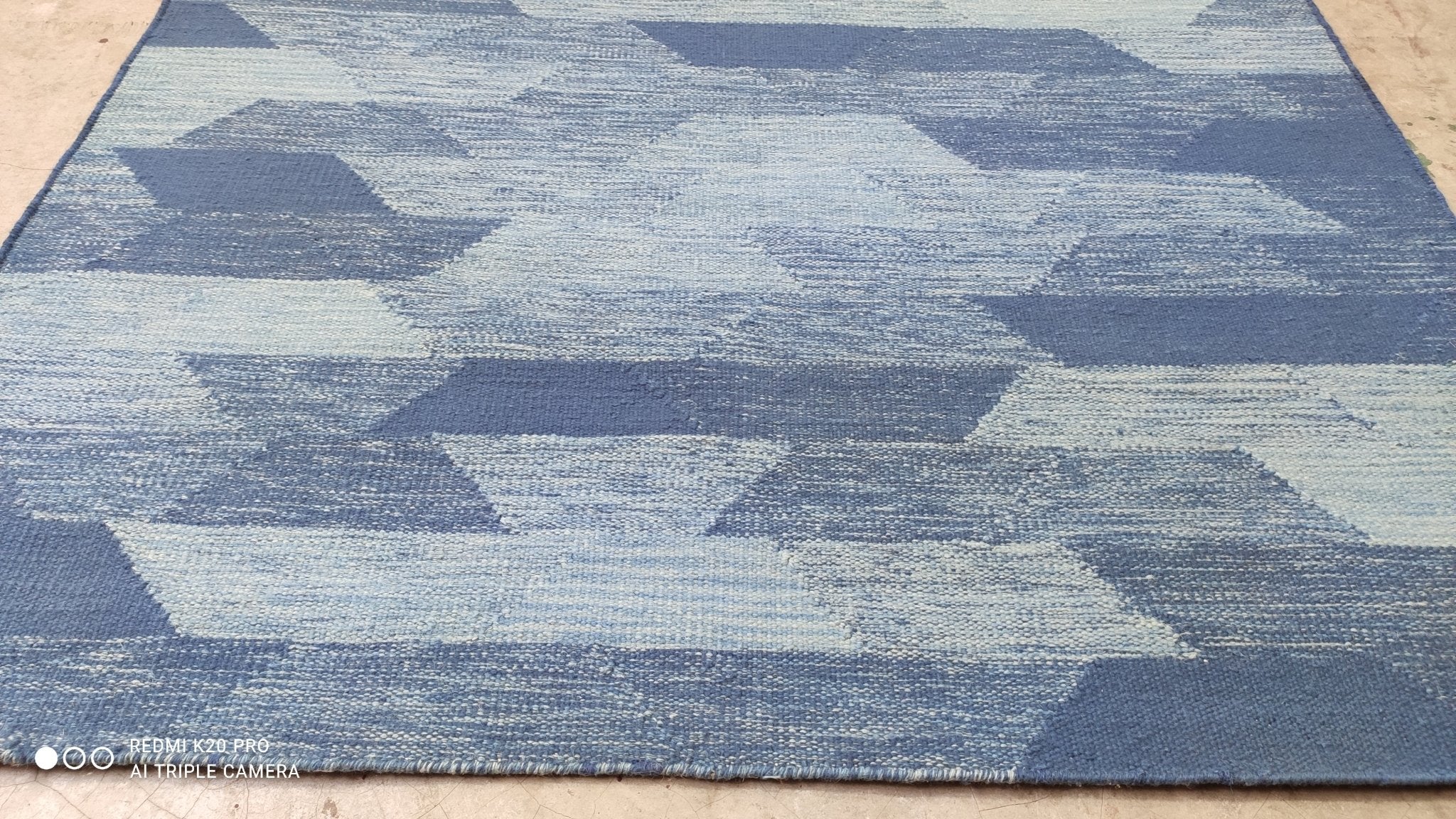 Benson DuBois 5x8 Handwoven Durrie | Banana Manor Rug Company