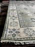 Bernadette Parson 5x8 Hand-Knotted Grey Oushak | Banana Manor Rug Factory Outlet