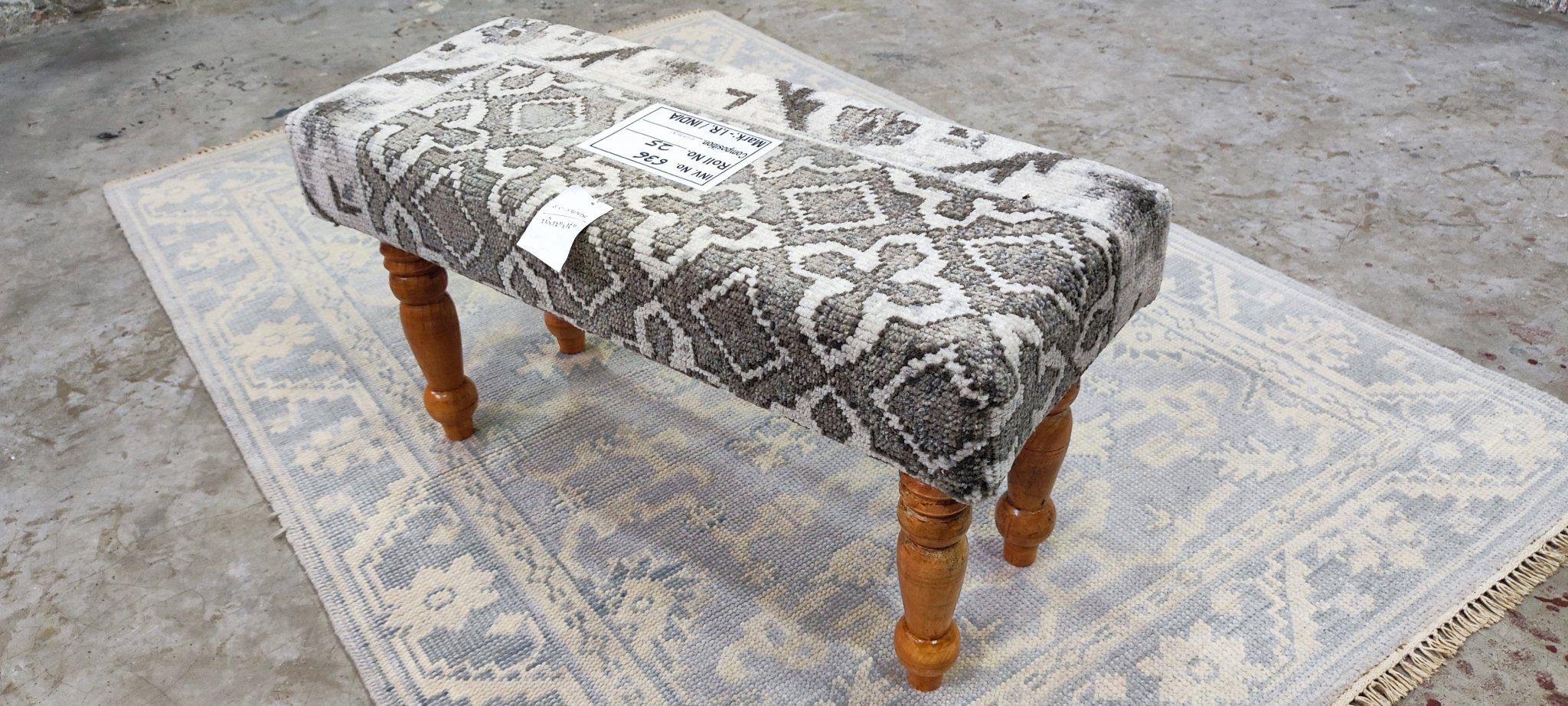 Bibi 32x12x16 Wooden Upholstered Bench | Banana Manor Rug Factory Outlet