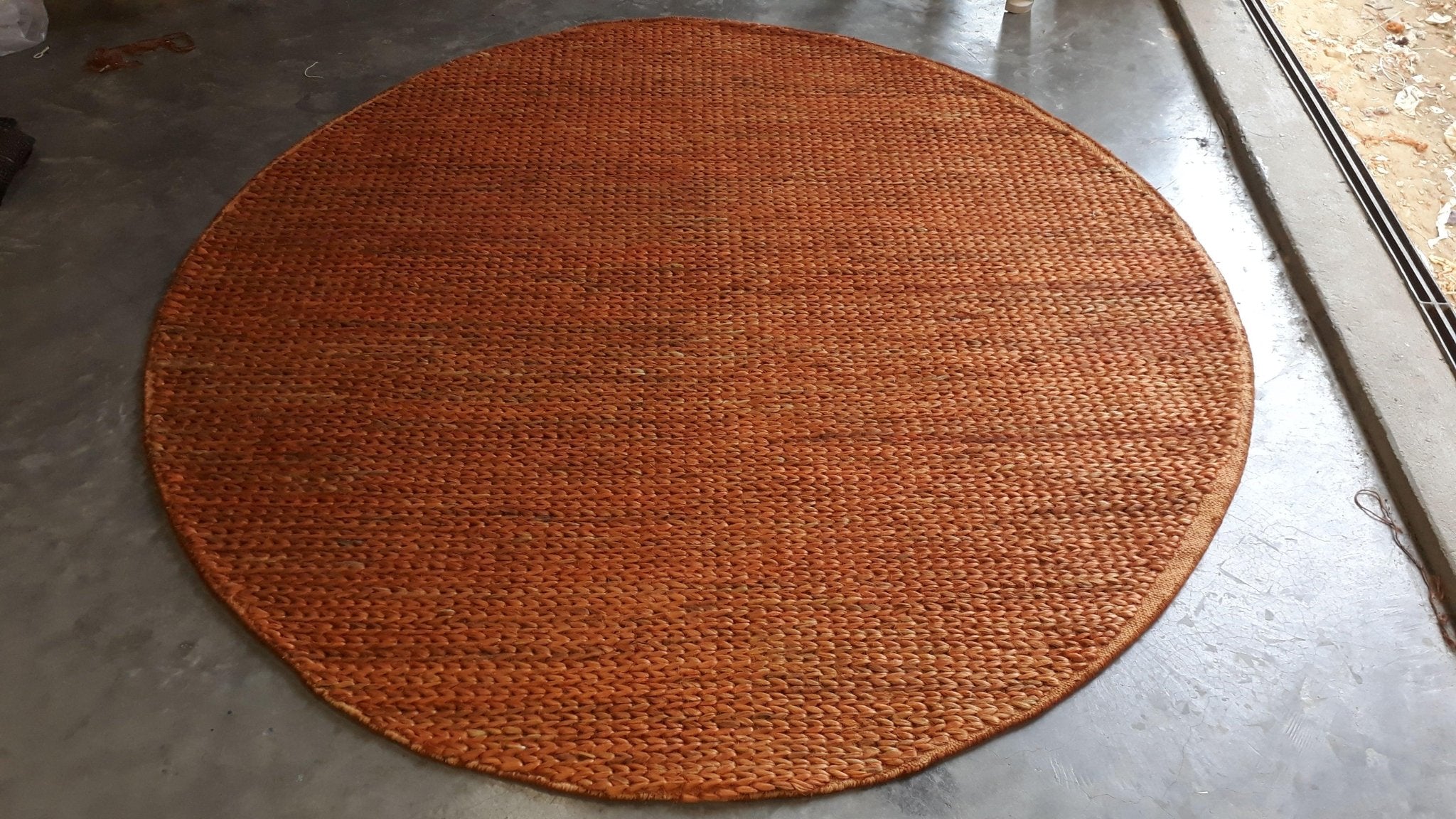 Big Rib Jute Durrie Rug | Banana Manor Rug Factory Outlet