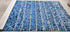 Bill Hemmerling 5x8 Hand-Tufted Medium Blue Erased | Banana Manor Rug Factory Outlet
