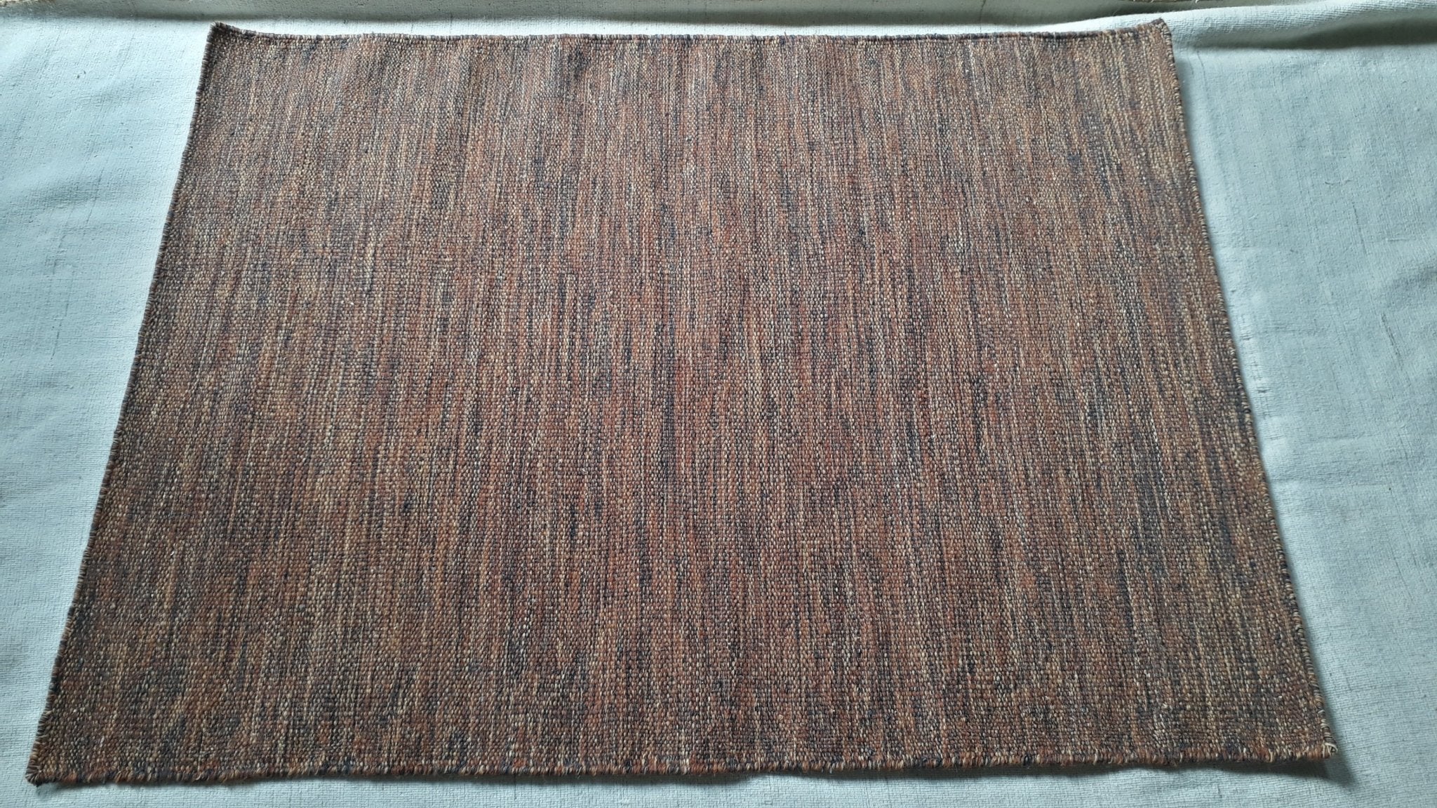 Bill Superfoot Wallace Handwoven Wool Durrie | Banana Manor Rug Factory Outlet
