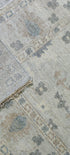 Blaze Starr 8x9.9 Hand Knotted Tan & Grey Oushak | Banana Manor Rug Factory Outlet