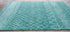 Blue Nile 5x8 Hand-Tufted Green & Ivory Erased | Banana Manor Rug Factory Outlet