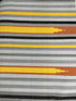 Bob Cocktoasten Handwoven 8.6x11.6 Multi-Colored Striped Durrie | Banana Manor Rug Company