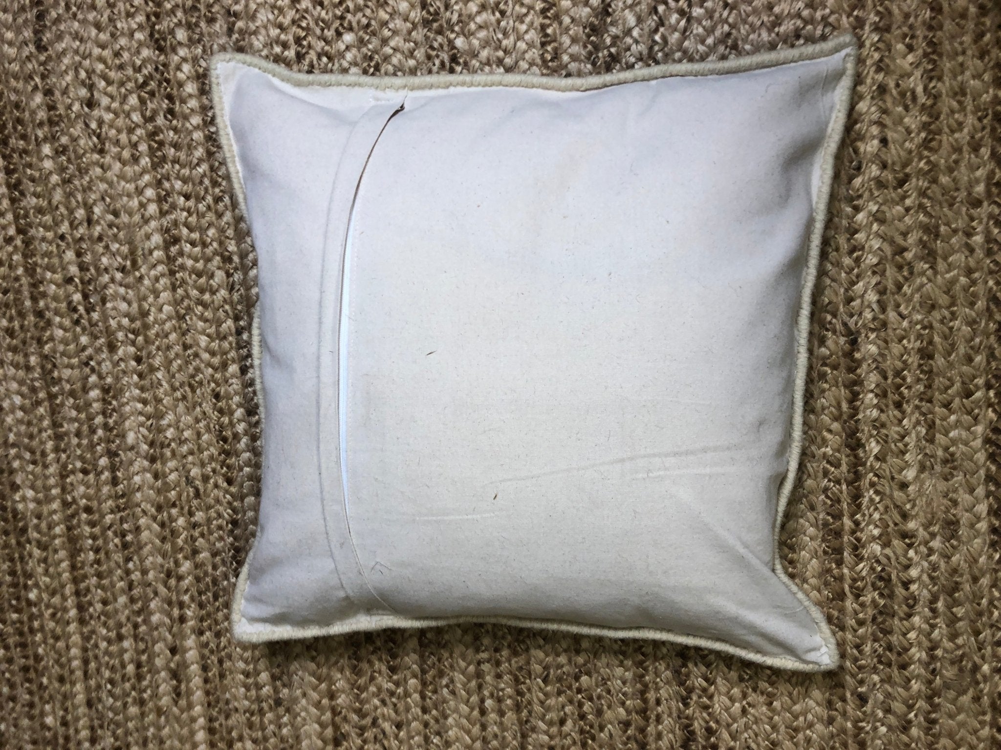 Boheme Grey and Ice Blue Pillow | Banana Manor Rug Company