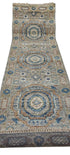 Bonnie Sommerville 2.6x8.9 Hand-Knotted Grey Oushak Runner | Banana Manor Rug Factory Outlet