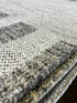 Boris 10.3x13.9 Hand-Knotted Ivory & Grey Modern | Banana Manor Rug Factory Outlet