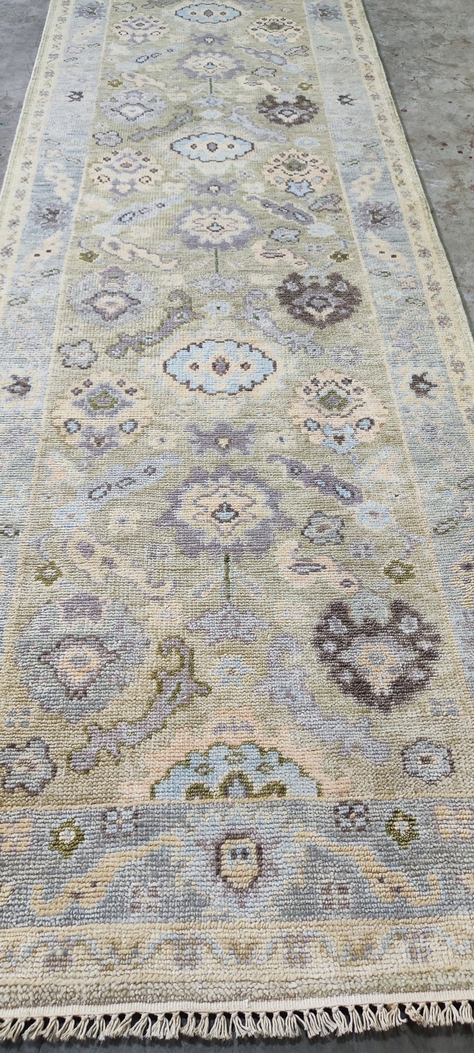 Brechtje 3x14 Lemon Oushak | Banana Manor Rug Factory Outlet