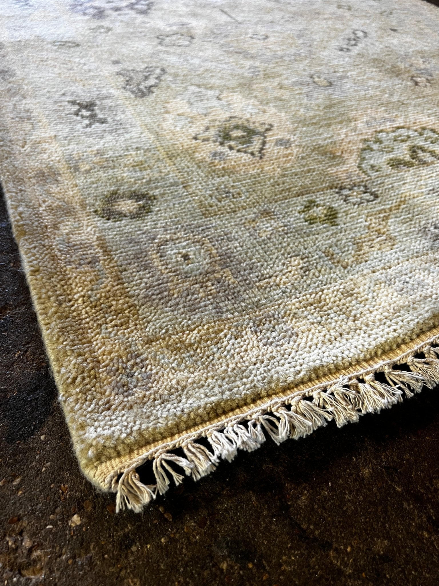 Brechtje 3x14 Lemon Oushak | Banana Manor Rug Factory Outlet