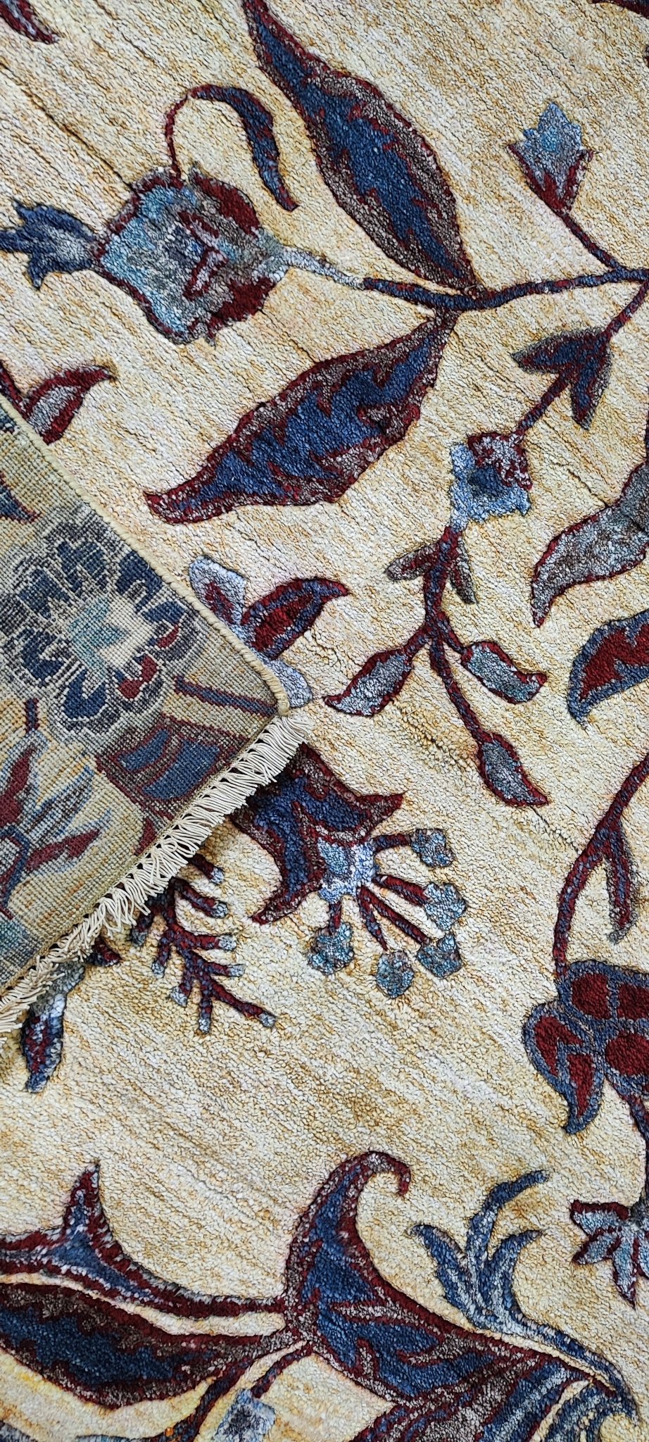 Brigida 9.9x14.9 Camel & Grey Hand Knotted | Banana Manor Rug Factory Outlet