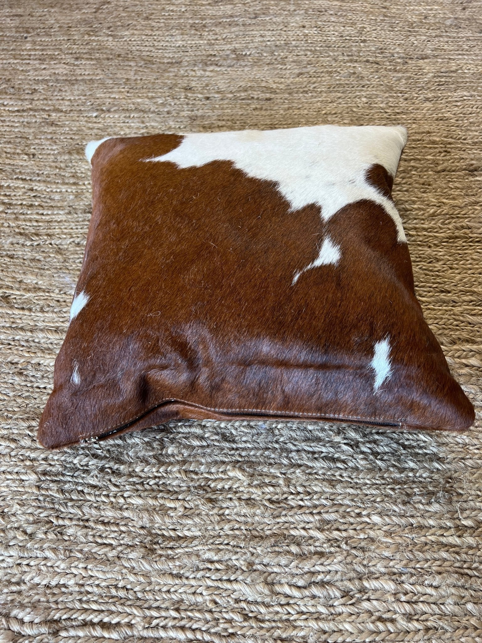 Butch Cassidy Cowhide Pillow | Banana Manor Rug Company