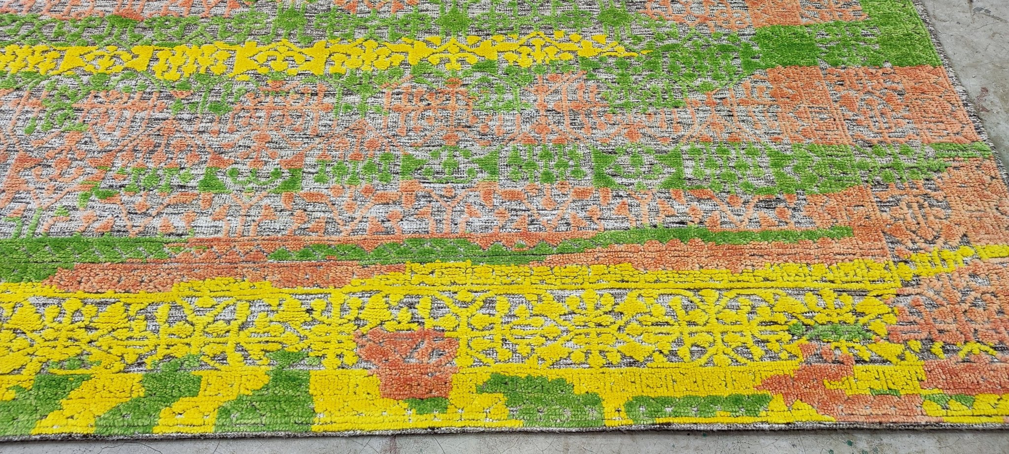 Calum 8x10 Hand-Knotted Multi Color Cut Pile | Banana Manor Rug Factory Outlet