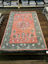 Carousel 5x8 Hand-Tufted Soft Red & Green Floral | Banana Manor Rug Factory Outlet
