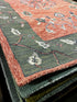 Carousel 5x8 Hand-Tufted Soft Red & Green Floral | Banana Manor Rug Factory Outlet