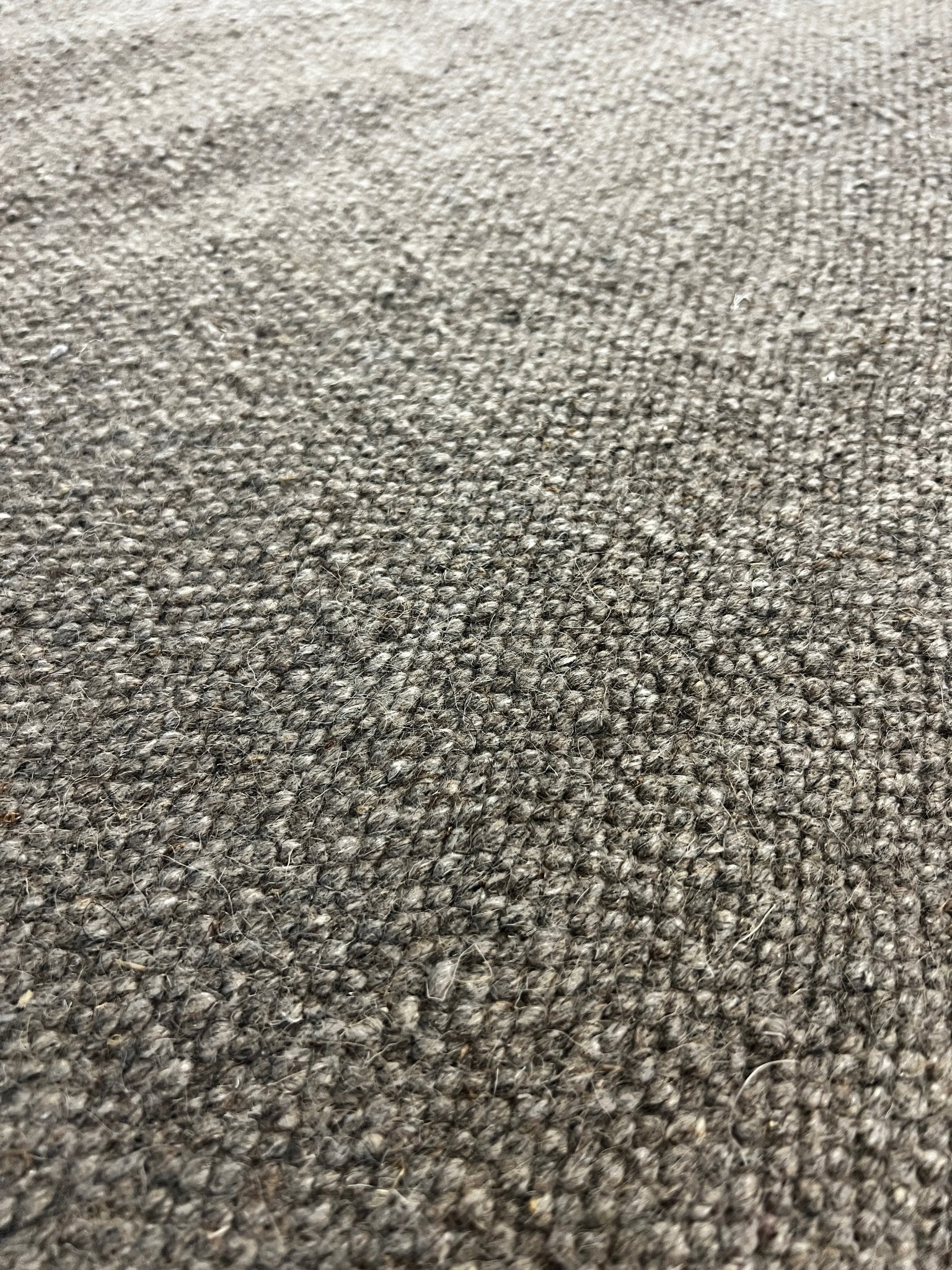 Carradine Handwoven Grey PET Yarn Textured Rug | Banana Manor Rug Company